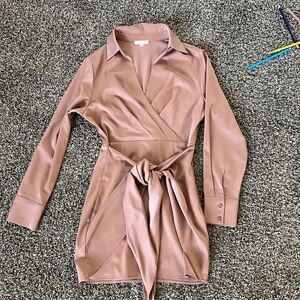 Blush Women's Mini Dress in Mauve